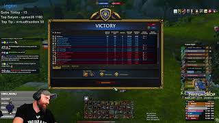 Massive 28-0 Colossus Arms Warrior AB Blasting - WoW: The War Within 11.1 PvP