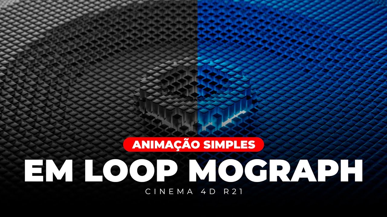 Animação Simples em Loop com o MoGraph - Tutorial Cinema 4D - YouTube