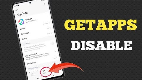 How to Disable GetApps in HyperOS | Miui GetApps Remove from Redmi Mobile