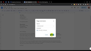How to Change Page Orientation in Google Docs | Quick and Easy Guide for Document Formatting