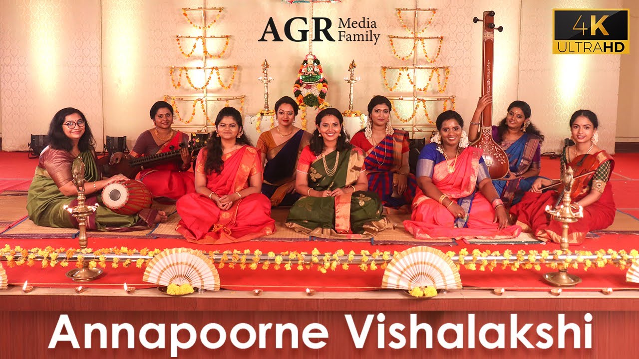 Annapoorne Visalakshi  Navaratri Song  AGR Media Family 