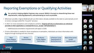 Medicaid Provider Town Hall | H.R. 1 Work Requirements and Six-Month Renewal Changes Guide