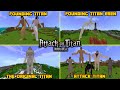 ADDON ATTACK ON TITAN DI MCPE !! BISA BERUBAH JADI TITAN !!