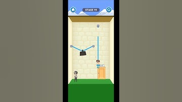 Rescue Cut Rope Puzzle Level 19 Walkthrough #shorts