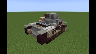 Type 97 Te-Ke Japanese Tankette (Minecraft Tutorial)