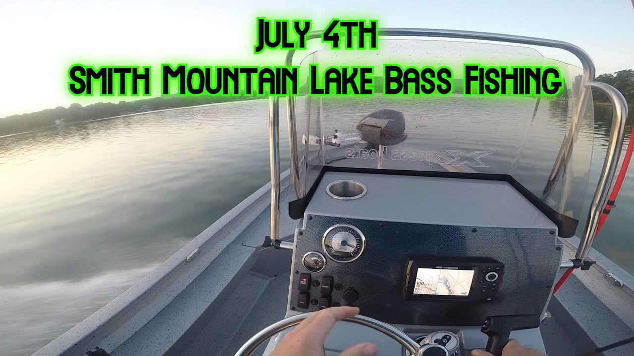 Smith Mountain Lake Bass Fishing July 4th YouTube