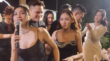 Lan Ngọc cất giọng, tuyên bố không hát nhép, quậy tung đám cưới Phương Lan - Phan Đạt