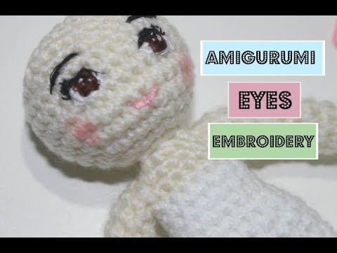 embroidered eyes for stuffed animals