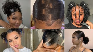 Cute Curly Hairstyles Watch Me Style My Hair Compilation 2024 