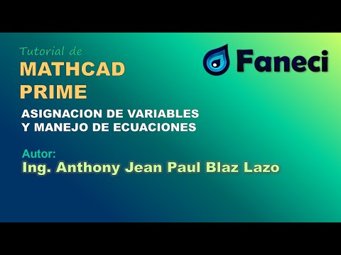 Video: Cómo Definir Una Variable En Mathcad