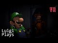 Luigi plays five nights at freddys vrrr