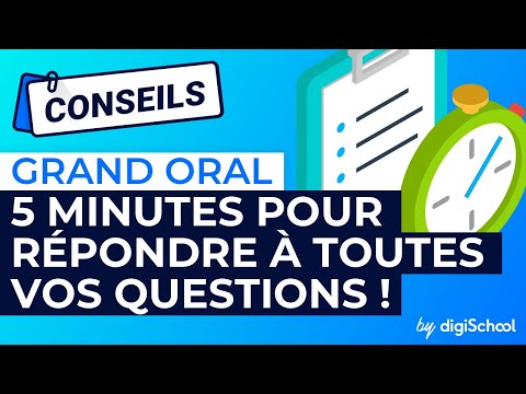 Grand oral du bac : comment le préparer ? (FAQ)