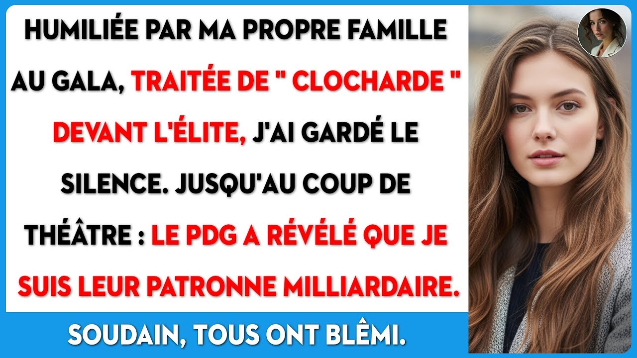 Mon père m'a traitée de SDF, mais le PDG a révélé que je suis sa patronne milliardaire.