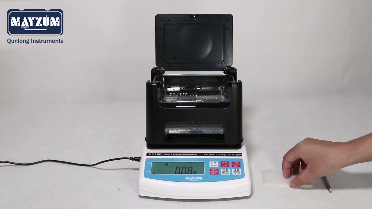 MZ-A300 Rubber Plastic Float Densimeter