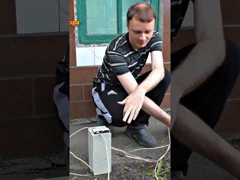 Добыча червей ЭЛЕКТРИЧЕСТВОМ