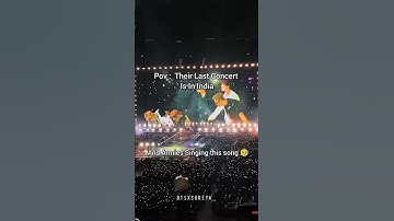 Thumbnail of bts concert in India #ytshorts #bts #viral #btsfanclub27