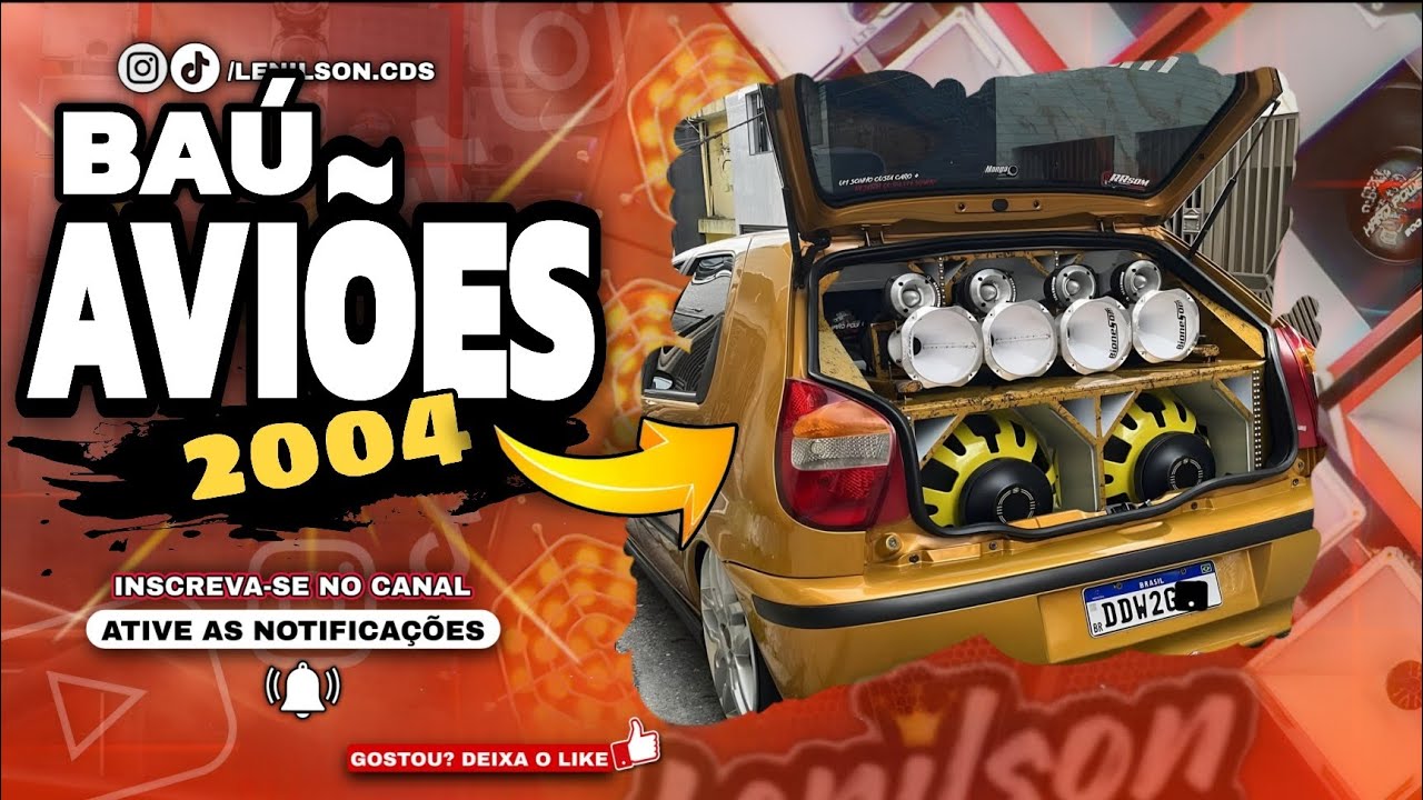 BAÚ AVIÕES DO FORRÓ 2004 | AS MELHORES PRAPAREDÃO