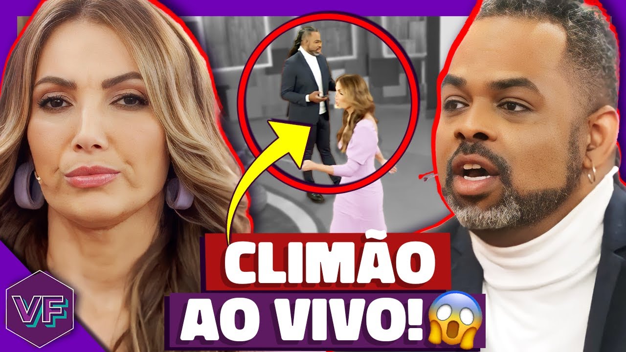 PATRICIA POETA REVOLTA PÚBLICO POR SER GROSSA COM MANOEL SOARES NO ENCONTRO! | Virou Festa