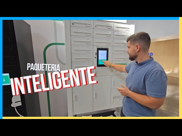 Buzones inteligentes paquetería para comunidades Univers Smart, Arregui-  Ferresegur