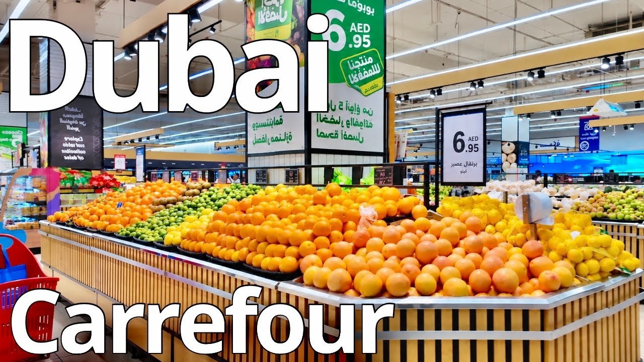 Dubai 🇦🇪 Carrefour Hypermarket Prices 2026 |4K| Dubai Carrefour, Mall of the Emirates Walking Tour