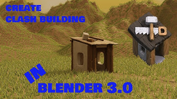 create clash of clans building in blender