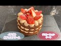 『チョコケーキ』苺の生チョコデコレーションケーキ　バースデーケーキ