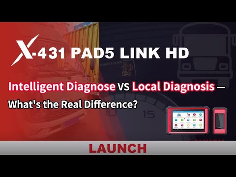 Launch X431 Menu: Intelligent Diagnose and Local Diagnosis- LaunchX431.fr