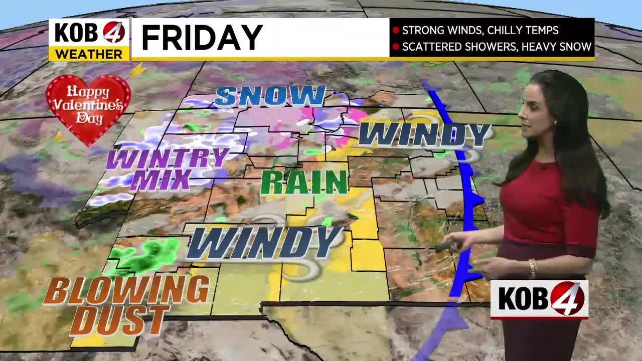 Kira Miner: Valentine's Day Morning Weather Forecast for New Mexico ...
