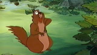 The Sword In The Stone - Female Squirrel Saves Wart