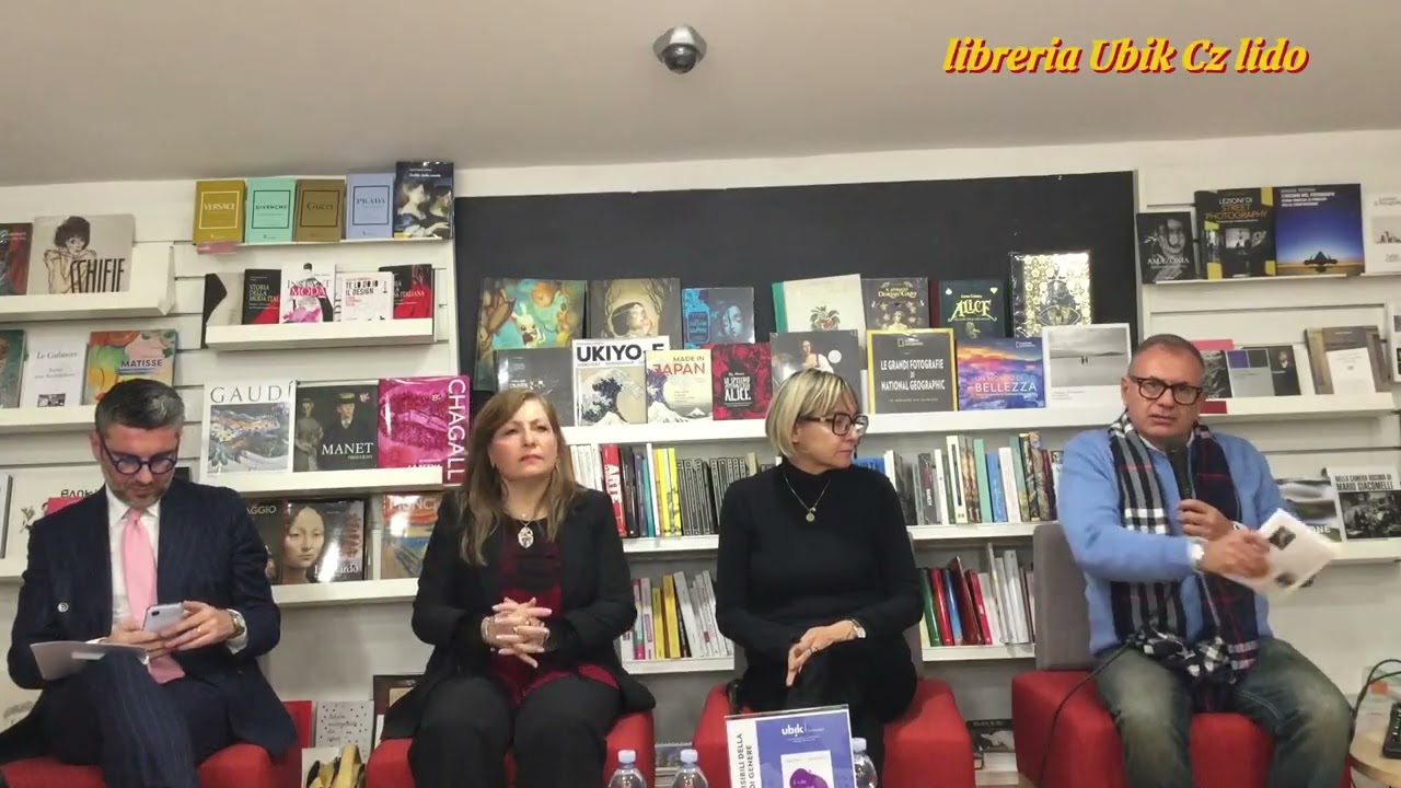 Catanzaro Lido, Libreria Ubik, presentazione libro.( Integrale ).