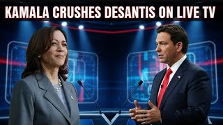 Kamala Harris DESTROYS Ron DeSantis in Fiery Debate — Audience Left SPEECHLESS