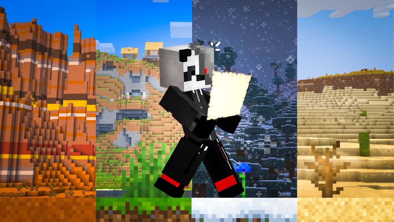 Explore TODOS los BIOMAS De MINECRAFT