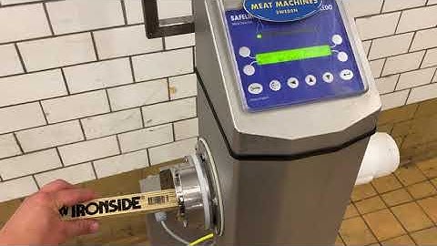 Mettler Toledo Safeline mod 50 H pipeline metal detector