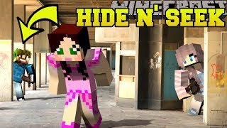 Minecraft: PEWDIEPIE HIDE AND SEEK!! - Morph Hide And Seek - Modded Mini-Game