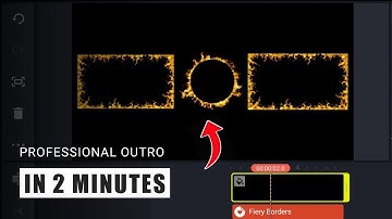 How to make a professional outro for YouTube channel in KineMaster|By Techeditor