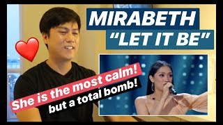 [REAKSI] MIRABETH - LET IT BE (The Beatles) - SPEKTA SHOW TOP 13 - Indonesian Idol 2020