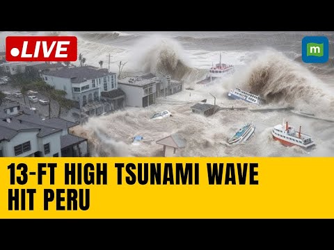 Live: Peru Hit By 13 Feet High Waves | Watch: Huge Waves Batter Peru | Moneycontrol Live Episode cover