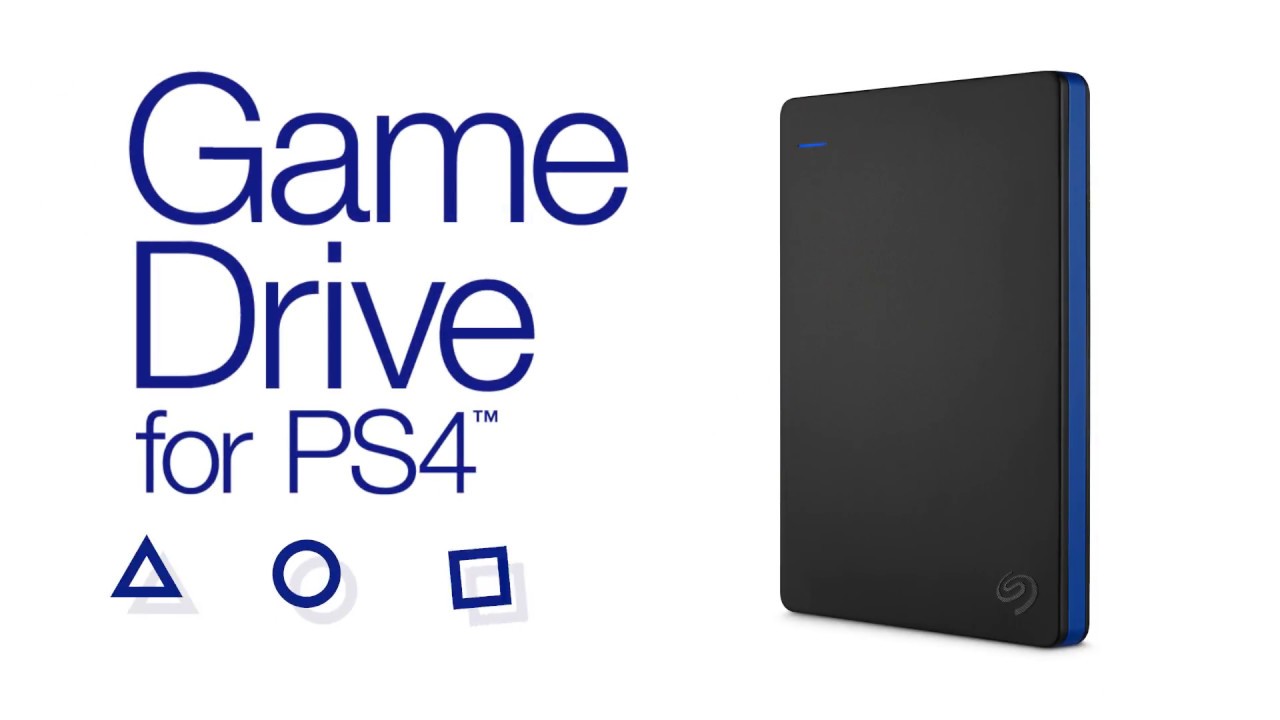 det sidste udtryk Robe Seagate Game Drive for PS4 - YouTube