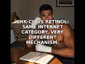 GHK-Cu vs retinol: same internet category, very different mechanism.