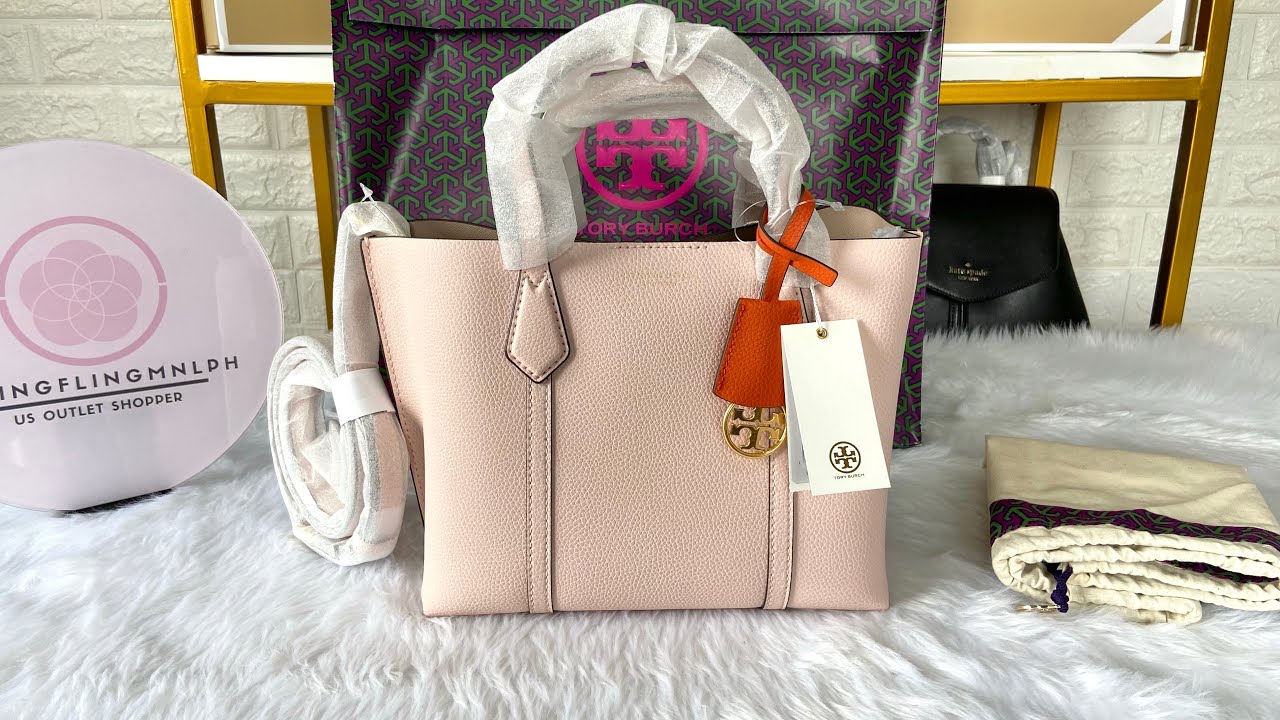 tory burch perry tote pink moon