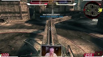 WedgeBob Plays Unreal Tournament 3 - Vehicle CTF - Iron Guard vs. Necris - VCTF-Rails