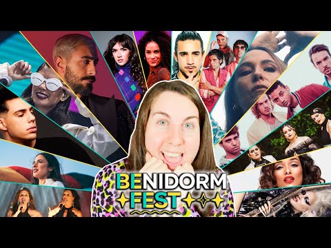 REPASANDO LAS CANCIONES DEL BENIDORM FEST