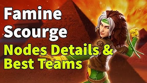 Famine Scourge Guide: What Should You Build? MUST HAVE TEAMS! | MARVEL Strike Force