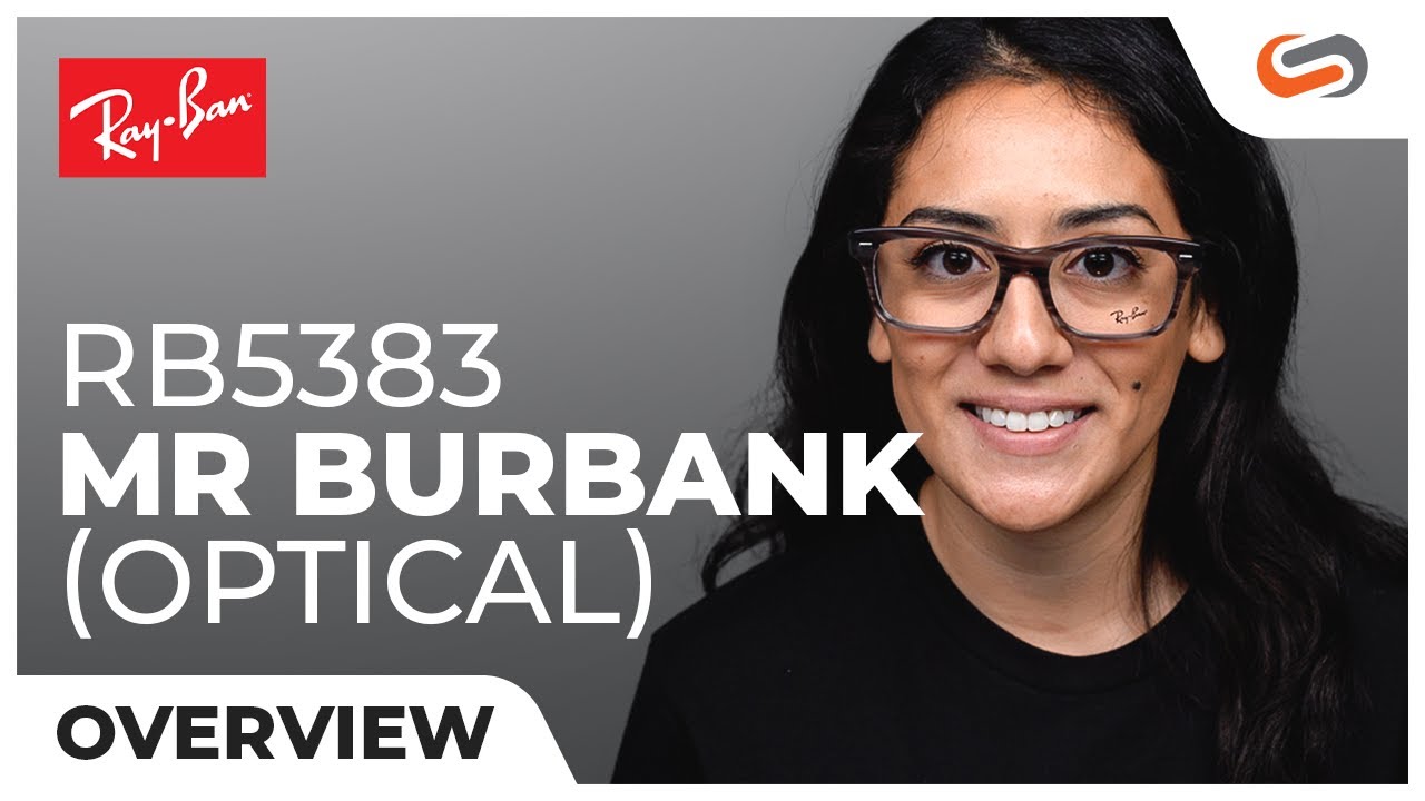 Ray-Ban RB5383 Mr Burbank Eyeglasses Overview | SportRx - YouTube