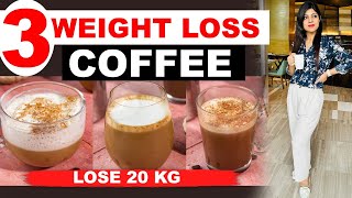 3 Cold Coffee for Fast weight loss | Lose 10 Kgs In 10 Days | Dr. Shikha Singh Hindi