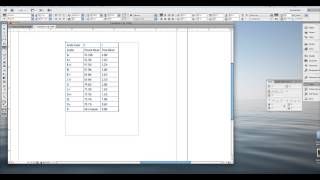 InDesign - Chapter 5 Tables Video 2 - Selecting parts of tables, Merge cells in table