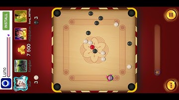 Carrom 4 players game | Carrom pool 2 vs 2 Player game play | carrom games 349