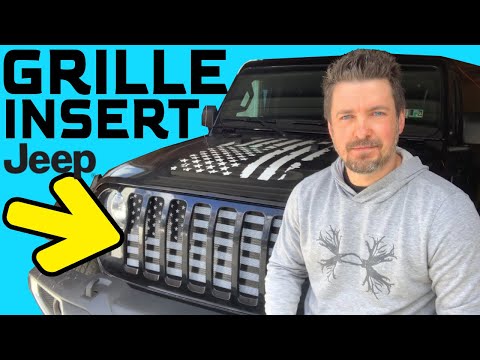 How To Install Grill Insert On Jeep Gladiator