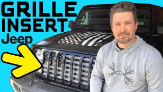 Grille Insert Install - Jeep Gladiator or JL Wrangler. Add Style to your Jeep. It’s Quick and Easy!