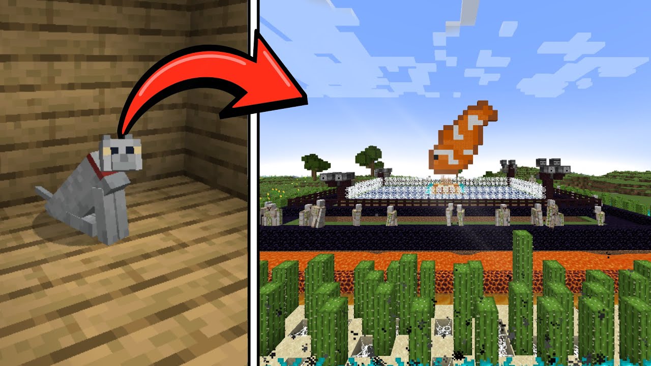 Minecraft'ın EN GÜVENLİ Kedi Evini İnşaa Ettim!